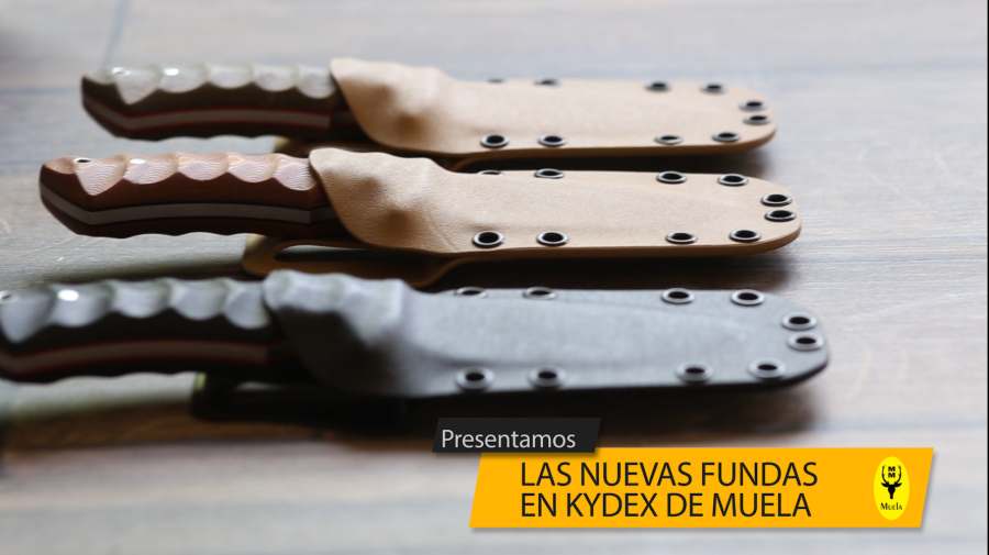 Fundas en KYDEX para cuchillos Muela de la serie Rhino