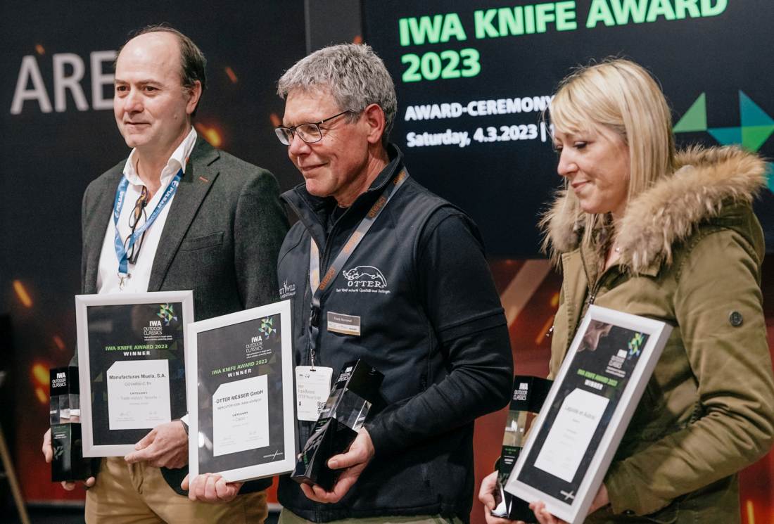 Nuestro Covarsí gana el premio IWA KNIFE AWARD 2023