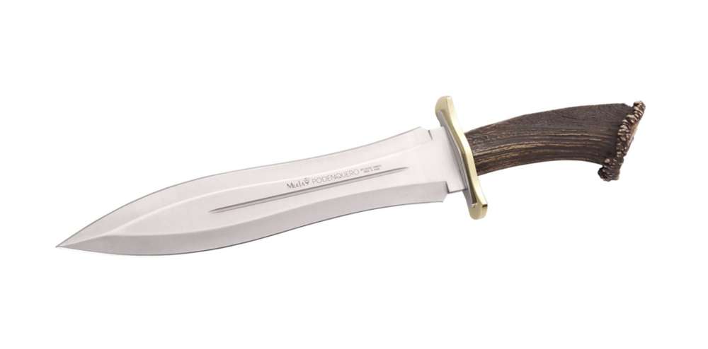 Muela BW-24S es un cuchillo con acero X50CrMov15 en ASTA DE CIERVO